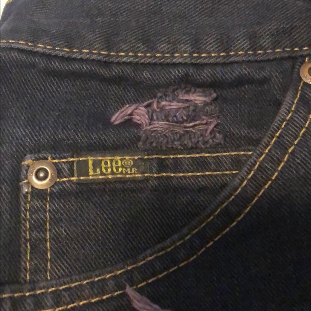 Used jeans shorts by Lee size 31/30 - Picture 3 of 8